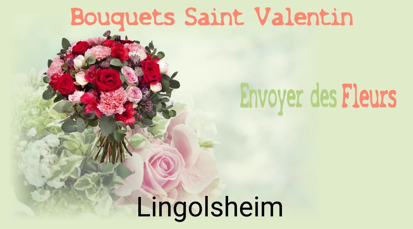 Roses de Saint-Valentin livrées à Lingolsheim